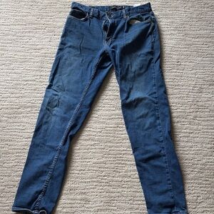 Banana Republic Men's Slim Jeans in Deep Blue